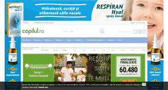 Desktop Screenshot of copilul.ro